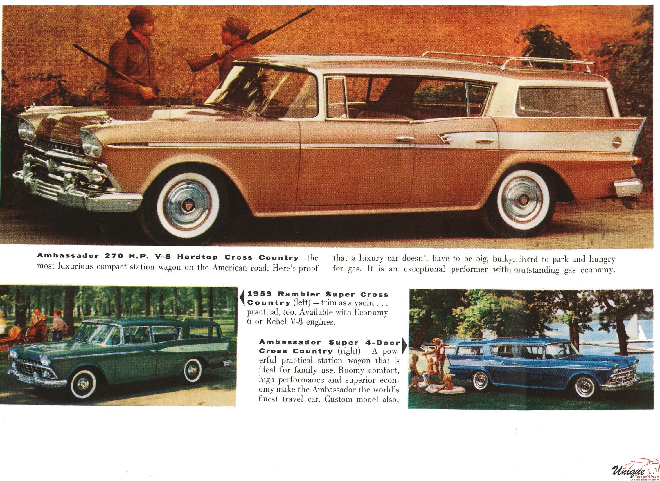 1959 AMC Rambler Wagons Brochure Page 5
